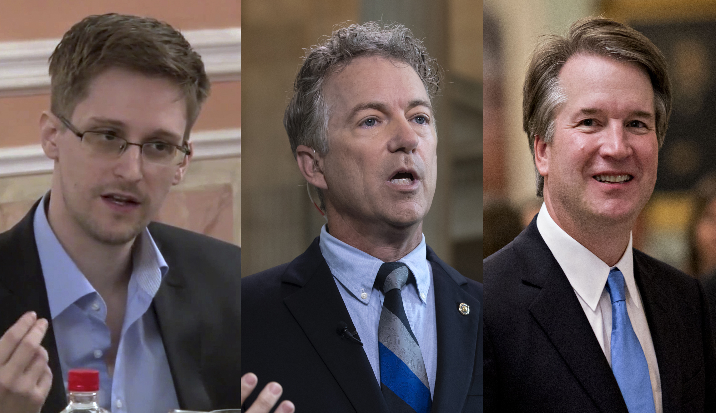 Rand Paul defends Edward Snowden before meeting Brett Kavanaugh