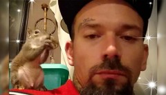 WATCH: On-the-run Alabama man taunts police: Pet squirrel is ‘an a–hole,’ but not on meth