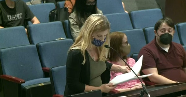 Virginia mother who exposed pornographic books barred from high school library