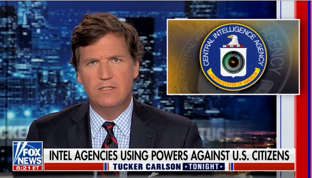 Tucker Carlson reports spying allegations in Congress