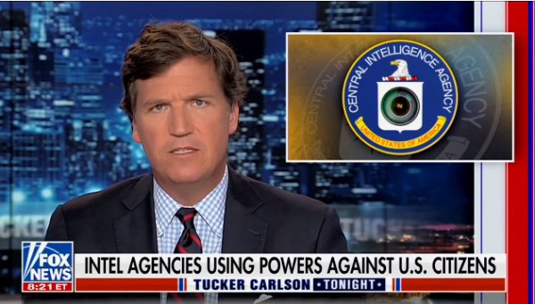 Tucker Carlson reports spying allegations in Congress