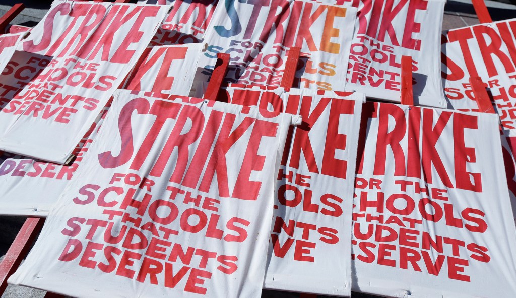 For teachers unions, up is down on charter schools