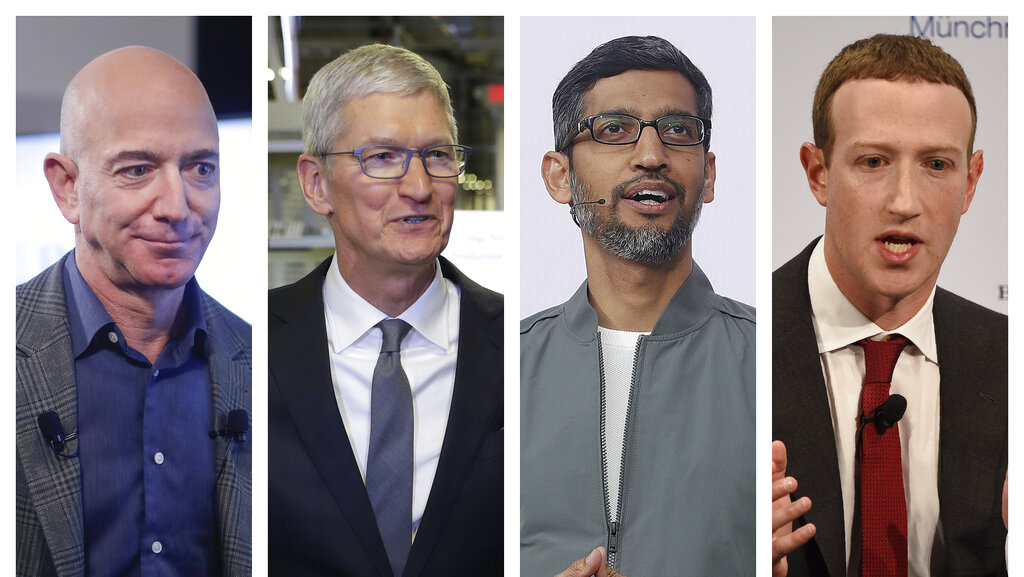 Big Tech CEOs deny having direct experience of China theft