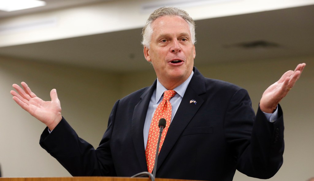 Terry McAuliffe shuts down interview and chides reporter for not asking ‘better questions’