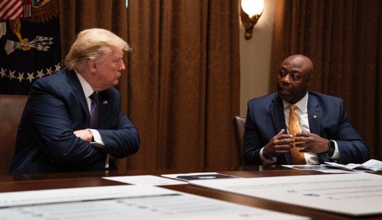 Tim Scott: Trump’s tweets about riots after George Floyd death ‘not constructive’
