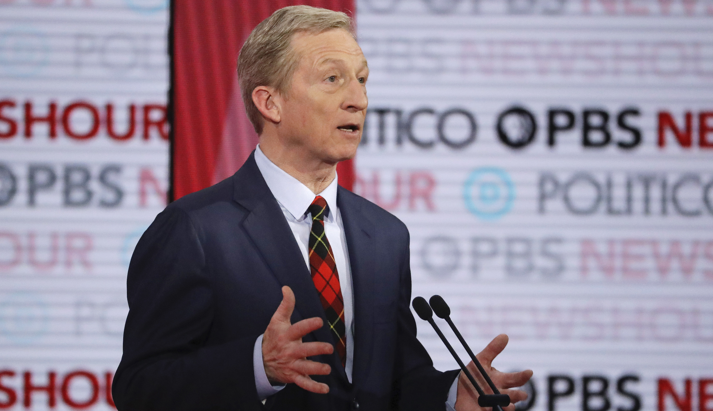 Tom Steyer qualifies for January debate with huge surge in state polls