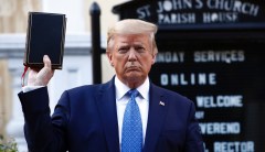 Lafayette Park was not cleared for Trump photo-op, watchdog finds