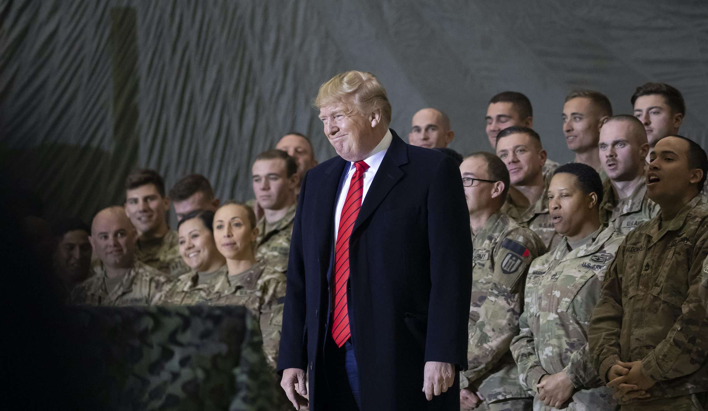 House overwhelmingly approves defense bill over Trump veto threat