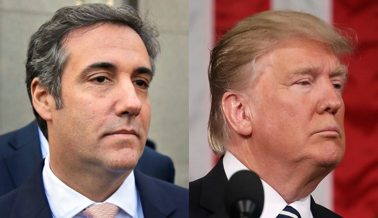 Michael Cohen and Donald Trump Tapes.