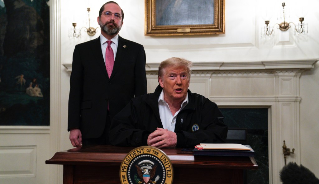 Trump risks creating more coronavirus panic by trying to prevent it