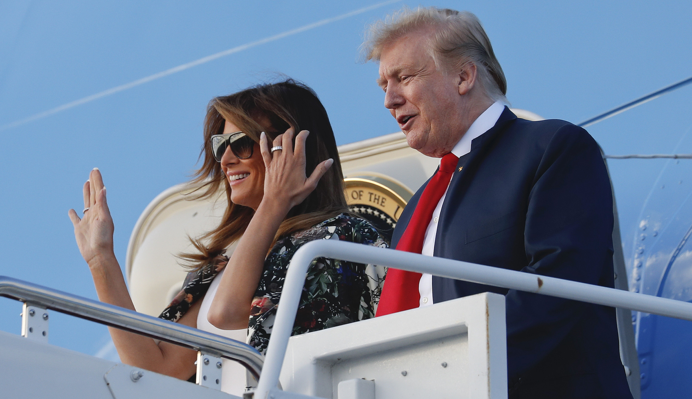 Mrs. Trump, tell your husband, not us