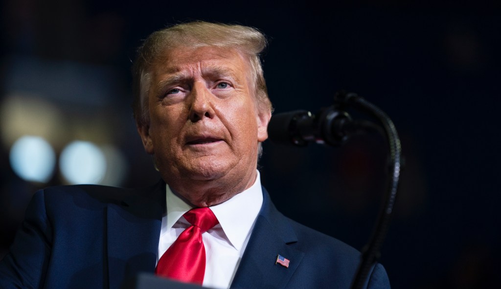 Trump says he was not joking about testing slowdown, contradicting aides