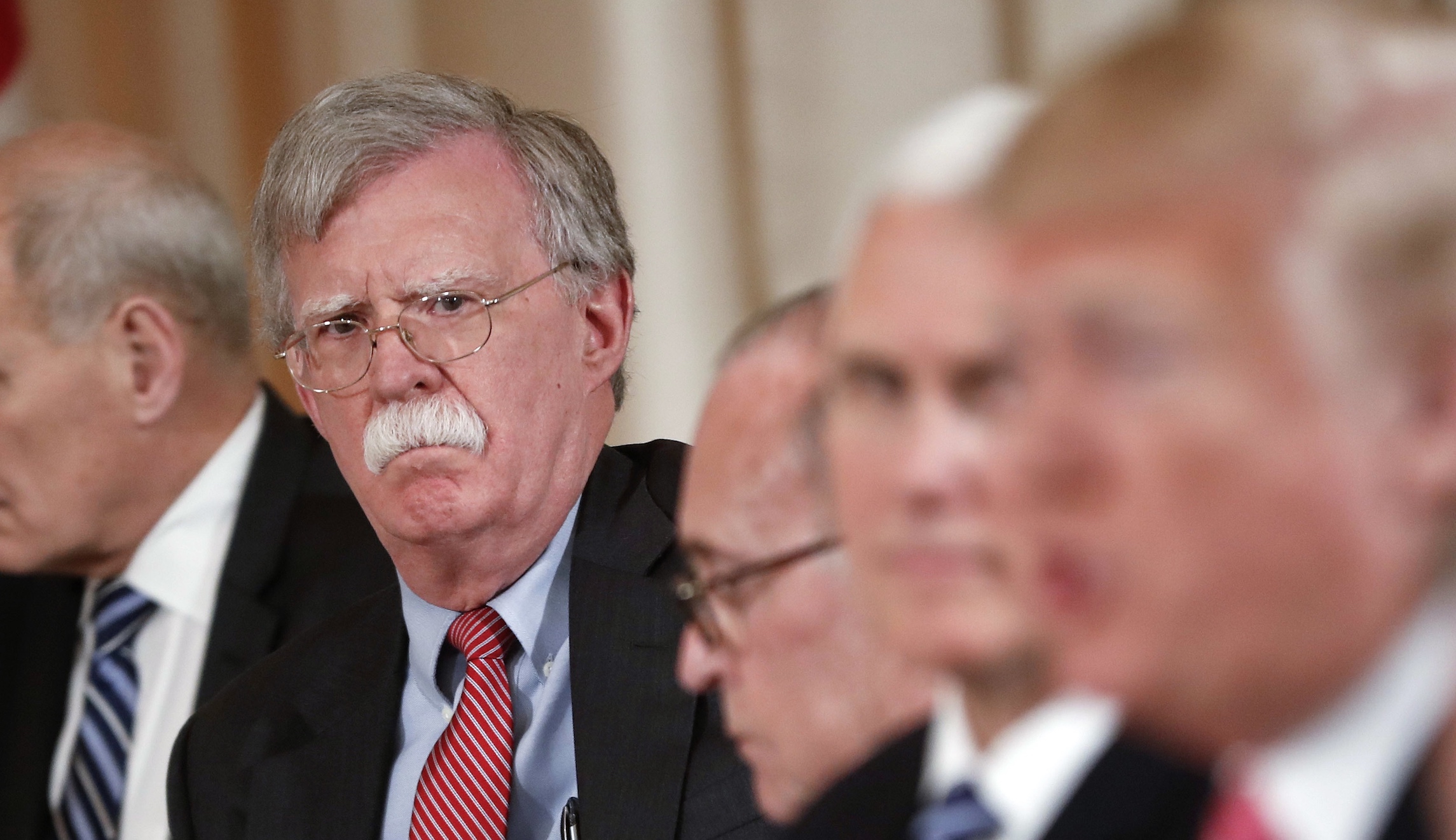 John Bolton is willing to testify. Will moderate Republicans let him?