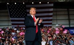 Trump rally crowd in Georgia chants ‘lock her up’ about Kavanaugh accuser who admitted to ploy