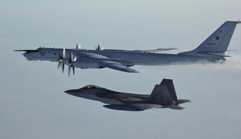 Russian bombers and fighter jets intercepted within 8 miles of US airspace