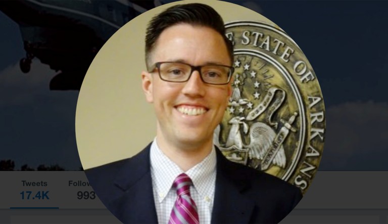 Judd Deere, President Trump's deputy press secretary, is seen.