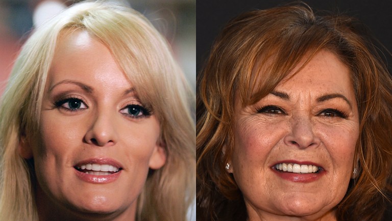Stormy Daniels, Roseanne tangle in heated Twitter exchange