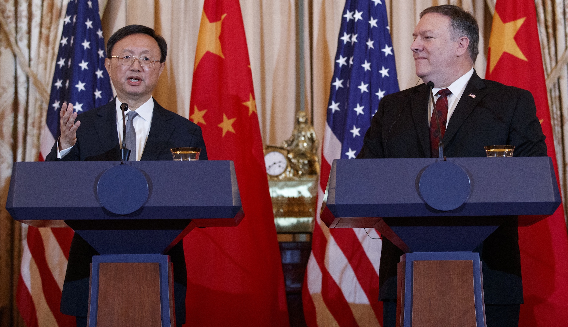China denies plan to ‘displace’ the United States