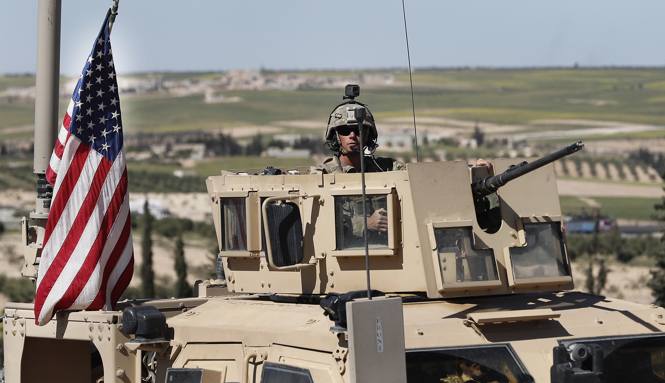 Why do US troops remain in Syria?