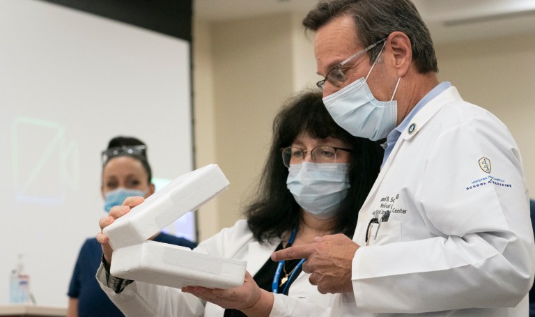 A nurse administers a flu shot, manufactured by Sanofi Pasteur, at Perry Memorial Hospital in Princeton, Illinois, U.S., on Thursday, Oct. 12, 2017. Senate in both political parties say they've reached agreement on fixes to stabilize Obamacare just two weeks before Americans start signing up for 2018 coverage.