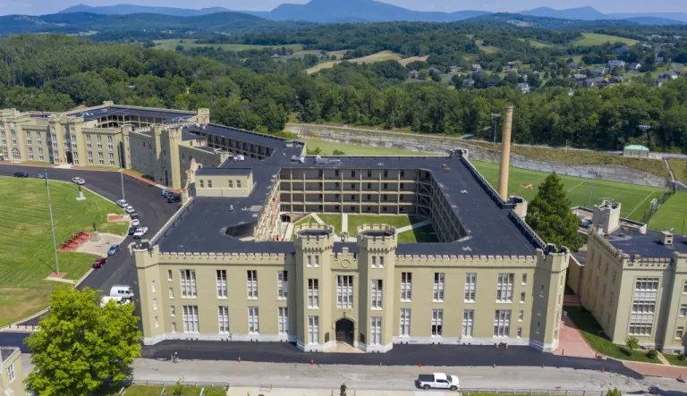 Barracks at Virginia Military Institute.