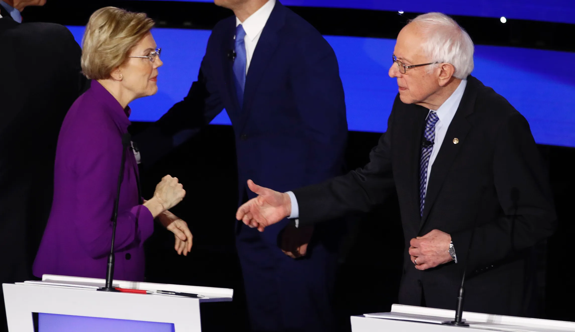 How Warren’s ambush of Bernie Sanders backfired