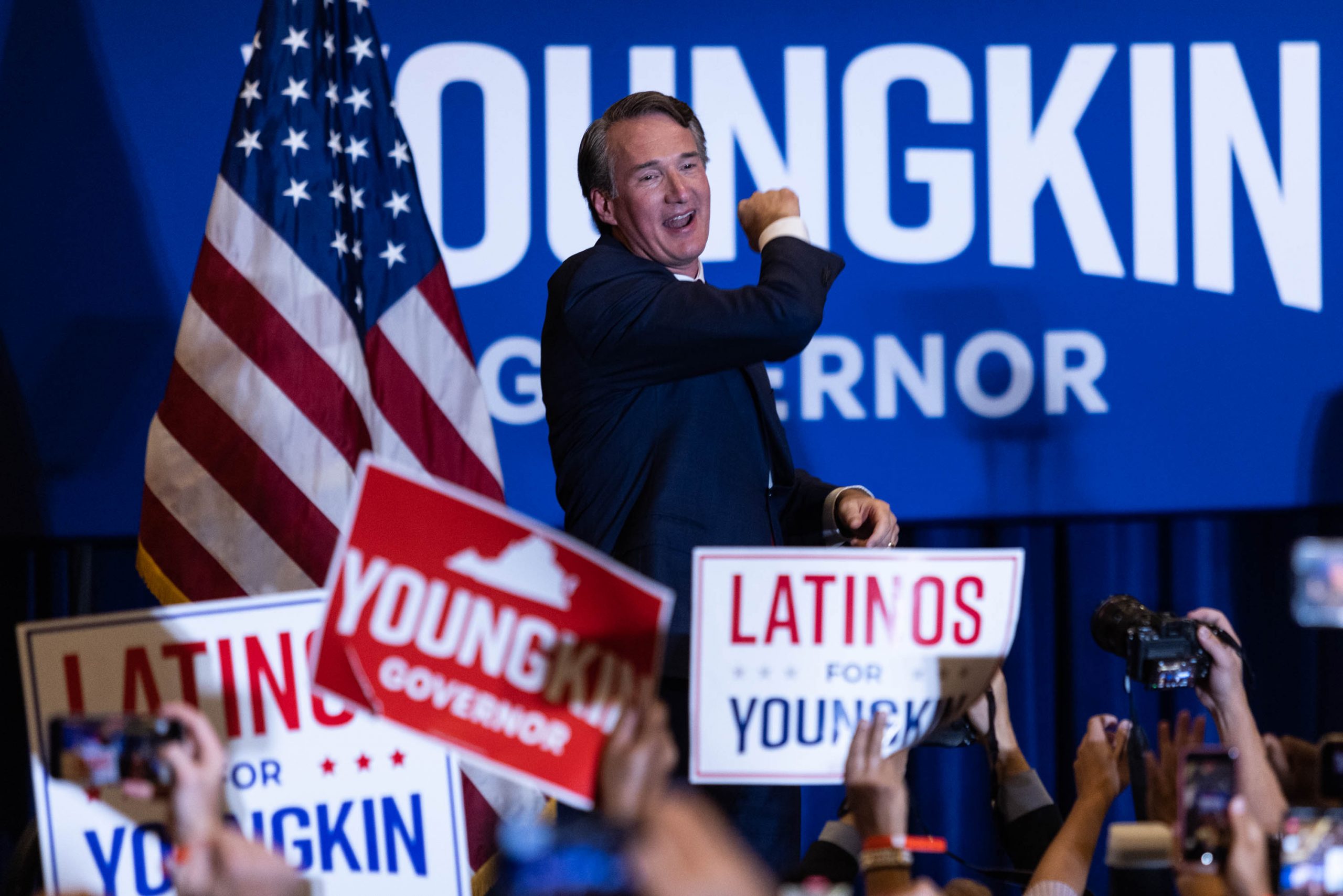 Celebrations galore on social media for Youngkin’s victory, including ‘Let’s go Brandon’ chant
