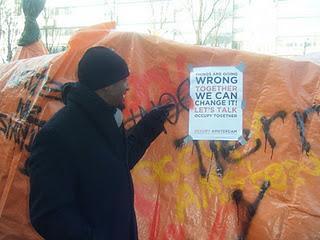 Occupy Amsterdam has public urinals