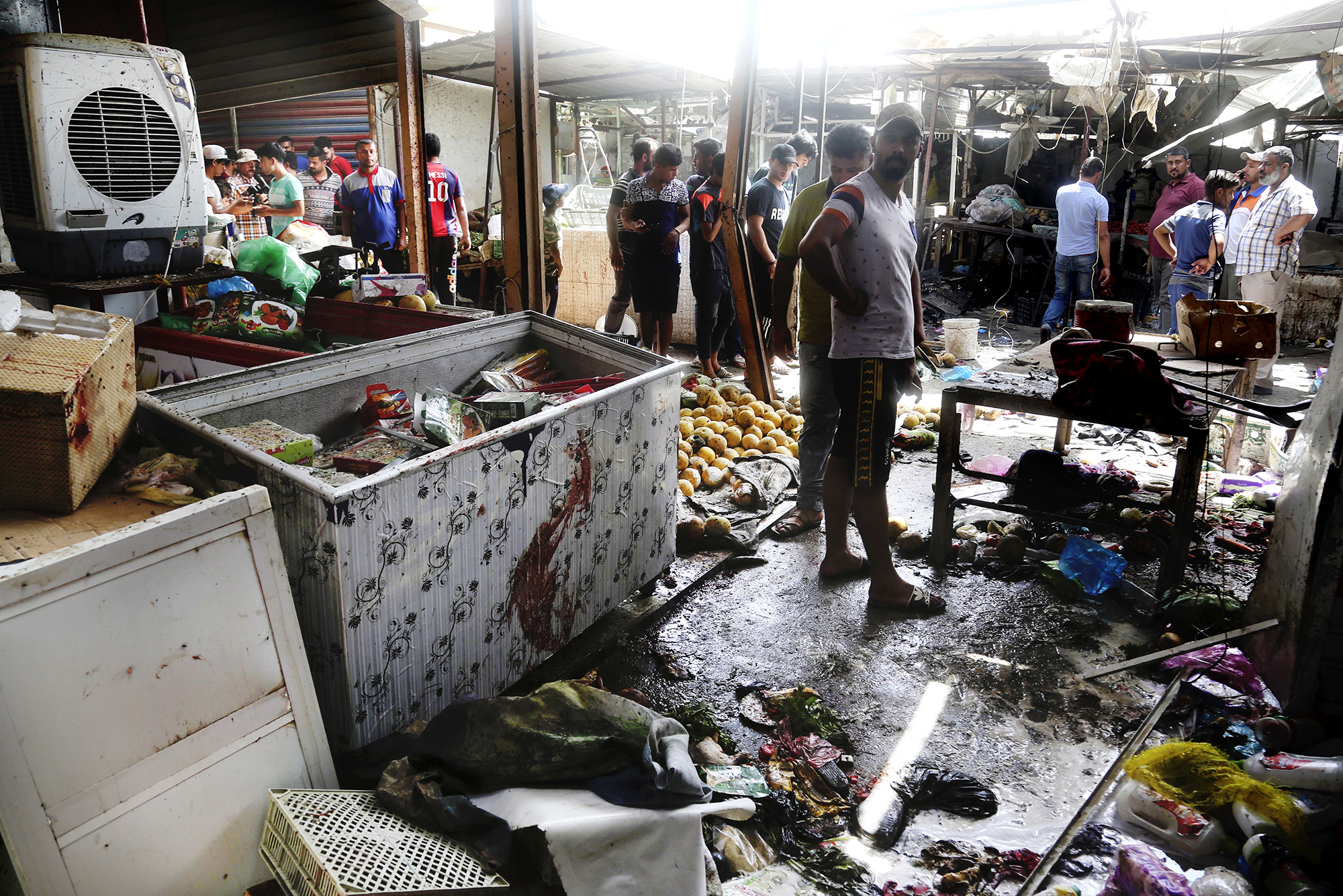 Three blasts kill at least 72 in Baghdad