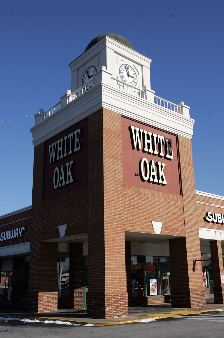 White Oak Shopping Center, located on the intersections of New Hampshire Avenue and Route 29, in Maryland. Greg Whitesell/Examiner