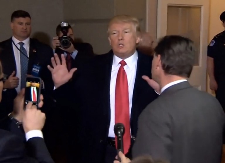 Trump Predicts Health Care Win Amid Continued Conservative Opposition
