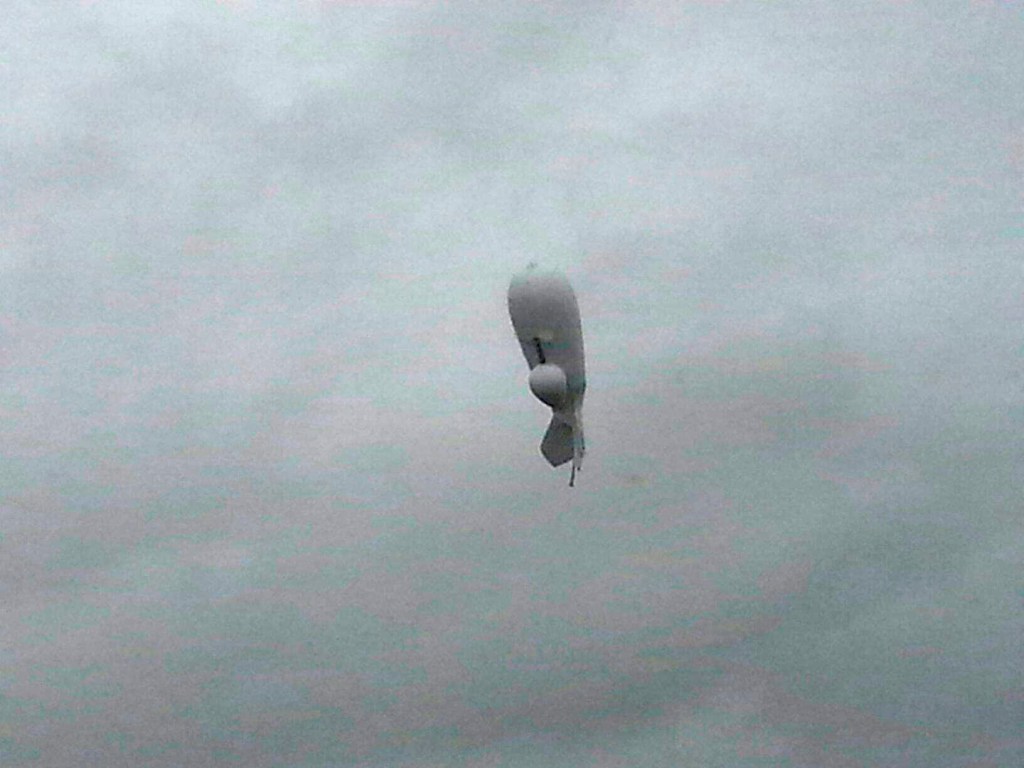 Blimp is down, NORAD confirms