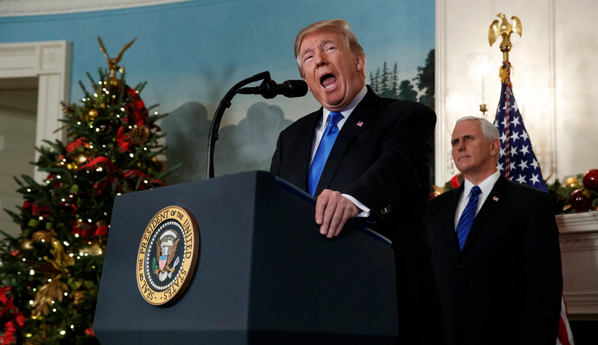 ‘Daily Show’ mocks Trump’s pronunciation: ‘The president of the United Shtates recognizes Jeroozhum’