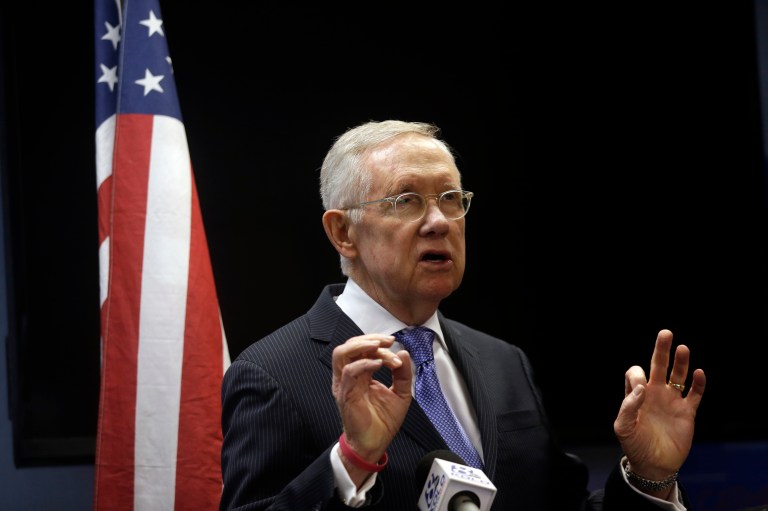 Not considering the nominee in the Senate, said Senate Minority Leader Harry Reid, D-Nev., 