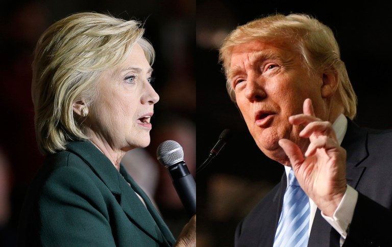 What do Hillary Clinton's and Donald Trump's campaigns have in common? In short, a damaging overemphasis on the importance of a woman's body — in particular how it looks — or, on the other side, an erroneous under-emphasis of the significance of a woman's body. (AP Photos)