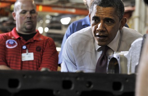 Obama’s rosy view of manufacturing overstates progress