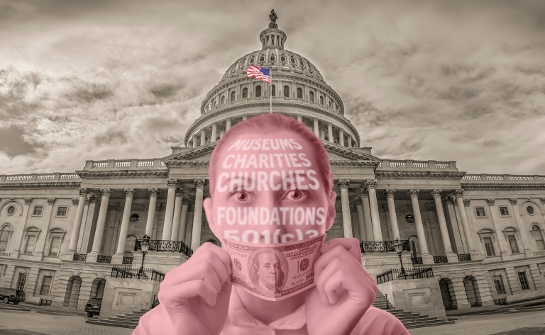 Nonprofit groups go on offense