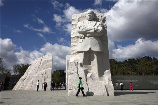 MLK memorial dedication set for Sunday
