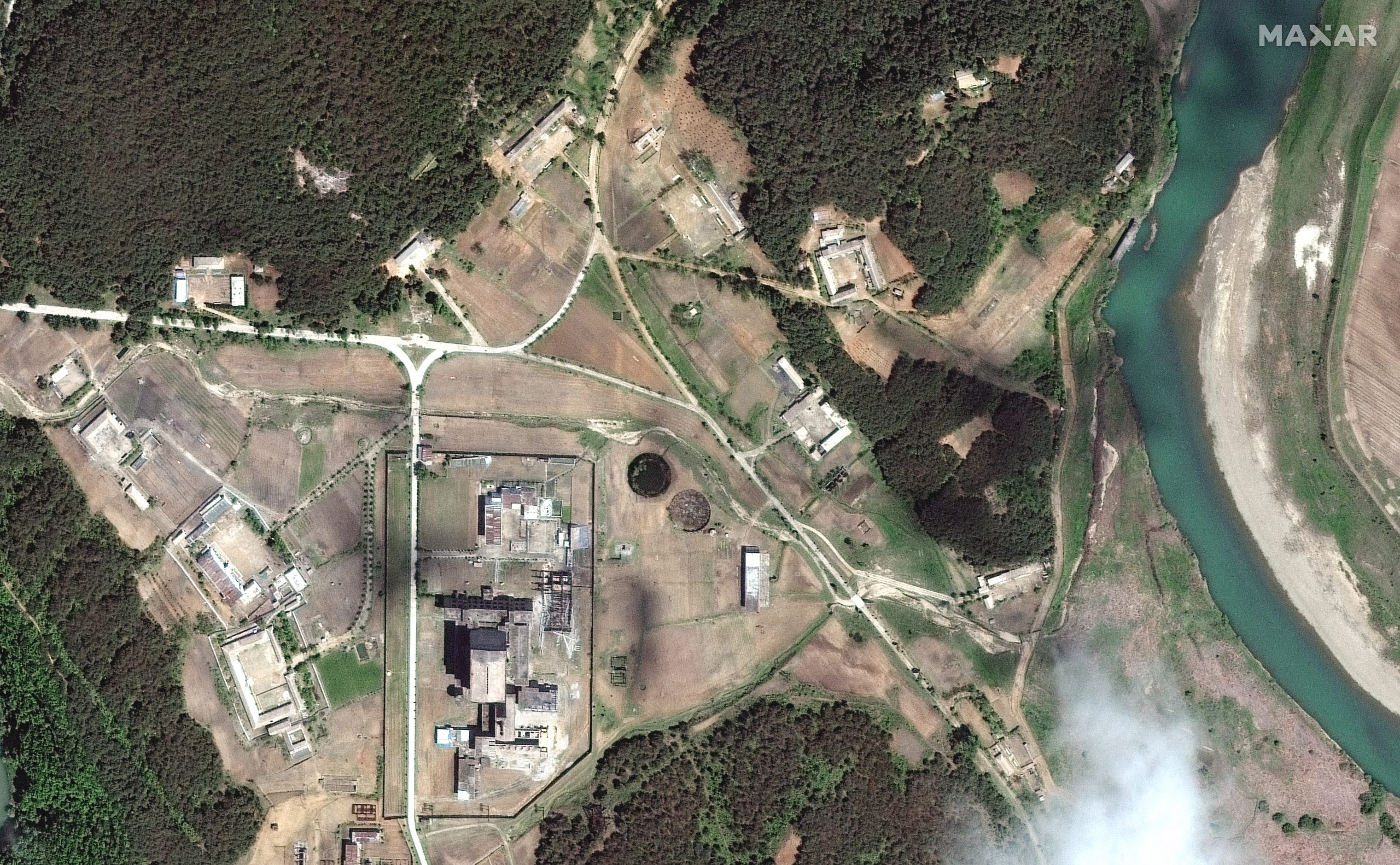 Image 2 of reactor and new excavation May 7, 2022