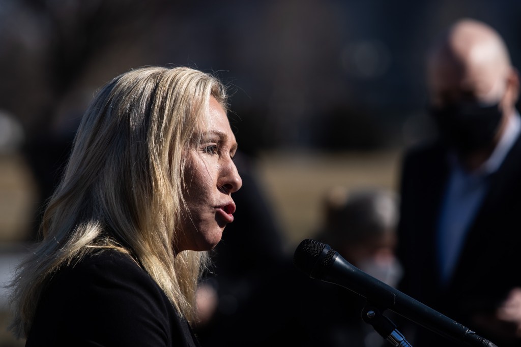 MTG slams Biden for mocking her fentanyl death claims