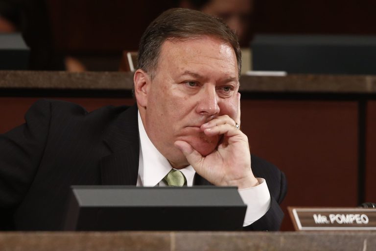 Rep. Mike Pompeo, R-Kan., says the environmental policies President Obama laid out Tuesday would only make things worse for Americans. (AP Photo/Charles Dharapak)