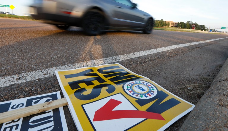 The legislation would allow workers to petition their union to hold a recertification vote whenever its membership has had more than 50 percent turnover from the last union election. (AP Photo/Rogelio V. Solis)