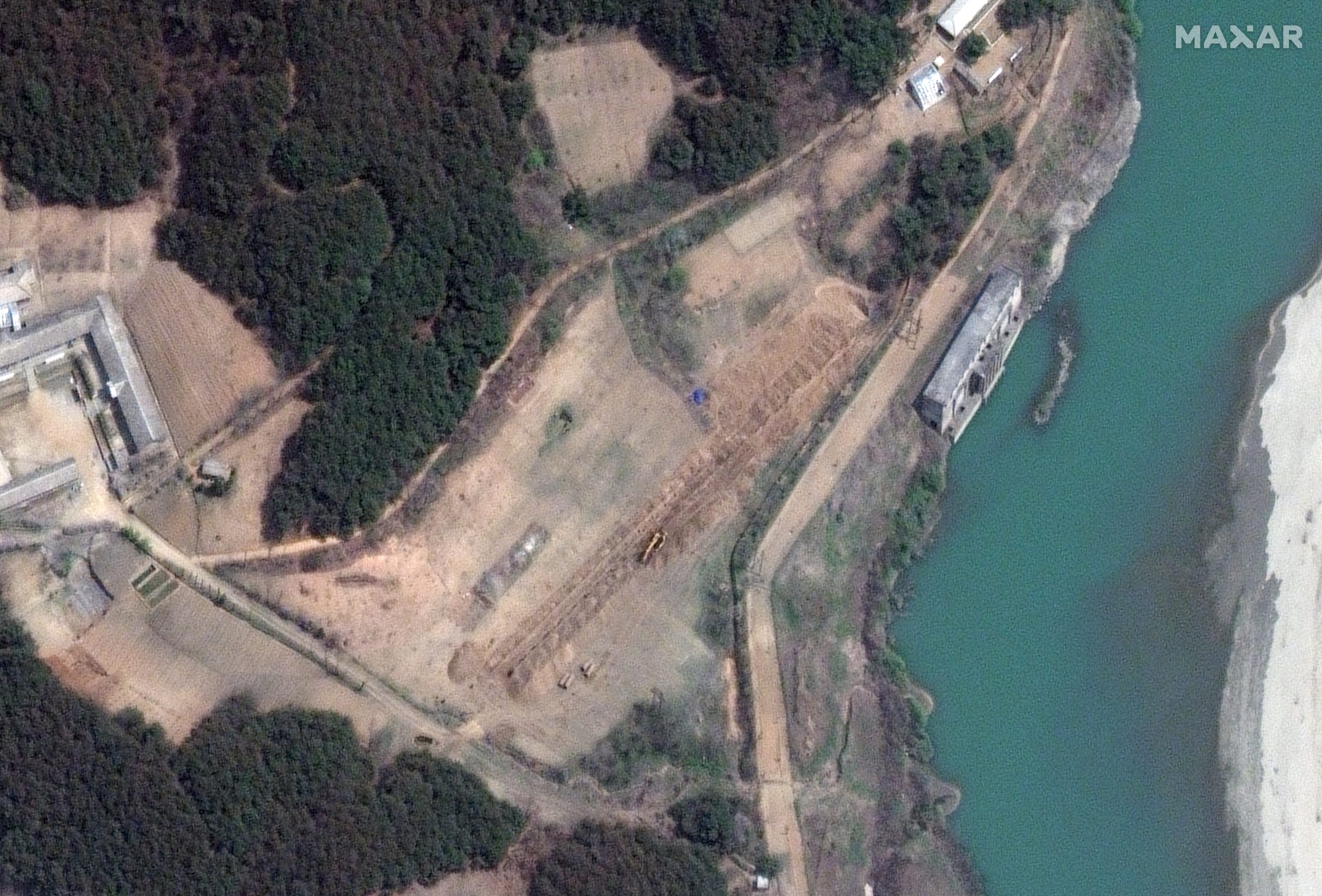 Image 3 closer view of excavation April 20, 2022