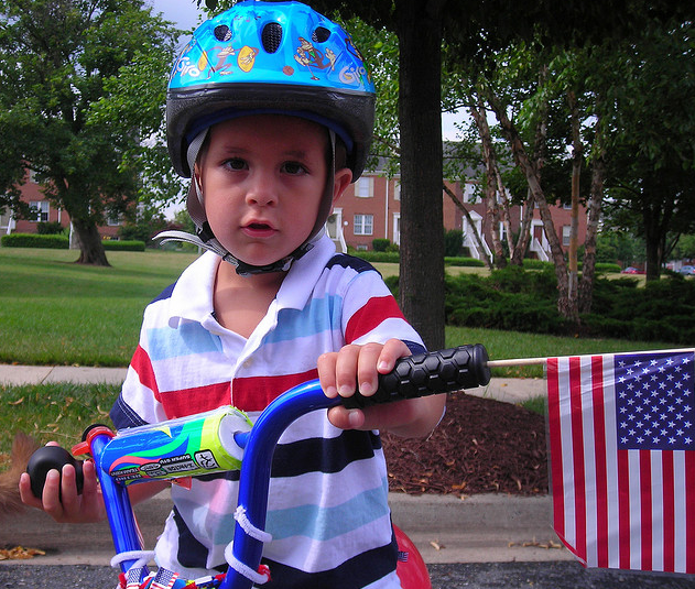 Veterans and children (did someone forget to invite puppies?)