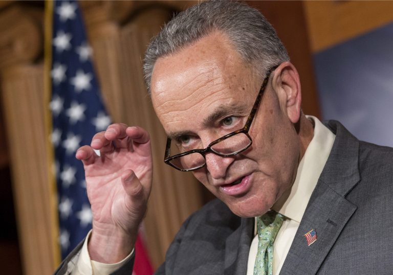 Sen. Chuck Schumer, D-N.Y., will deliver the keynote at the Jefferson Jackson Dinner in Iowa. (AP Photo/J. Scott Applewhite)