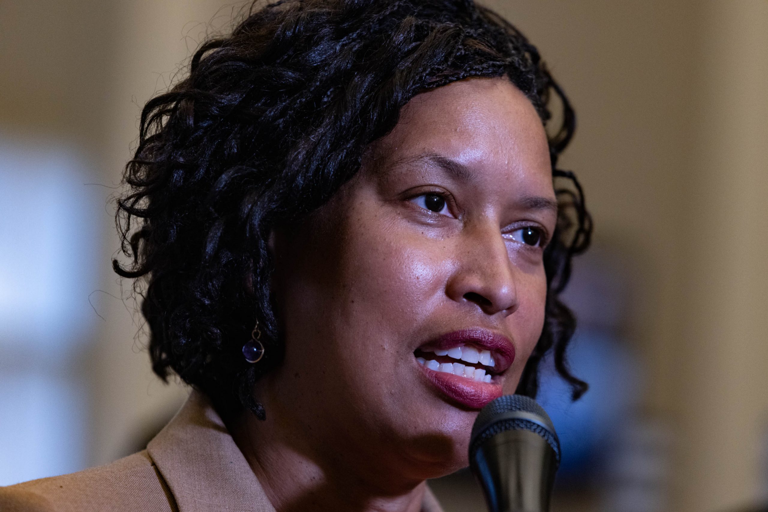 The Office of Unified Communications (OUC) 911dispatch call center in Washington DC,  Washington DC Mayor Muriel Bowser has been invited to testify before the House Oversight Committee, which continues to hold hearings on crime in DC. House Republicans argue that crime in the Capital has become a crisis, and that Bowsers office is soft on crime, Thursday, April 6, 2023.
