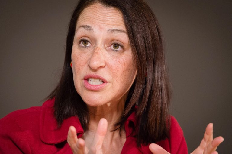 FILE - In this May 30, 2014 file photo, Food and Drug Administration (FDA) Commissioner Dr. Margaret Hamburg answers questions during an interview at The Associated Press in Washington. While Hamburg acknowledged that opioids are overprescribed, she again emphasized the importance of keeping the drugs accessible to Americans with chronic pain _ a group estimated at about 100 million, or about 40 percent of all U.S. adults (AP Photo/J. David Ake, File)