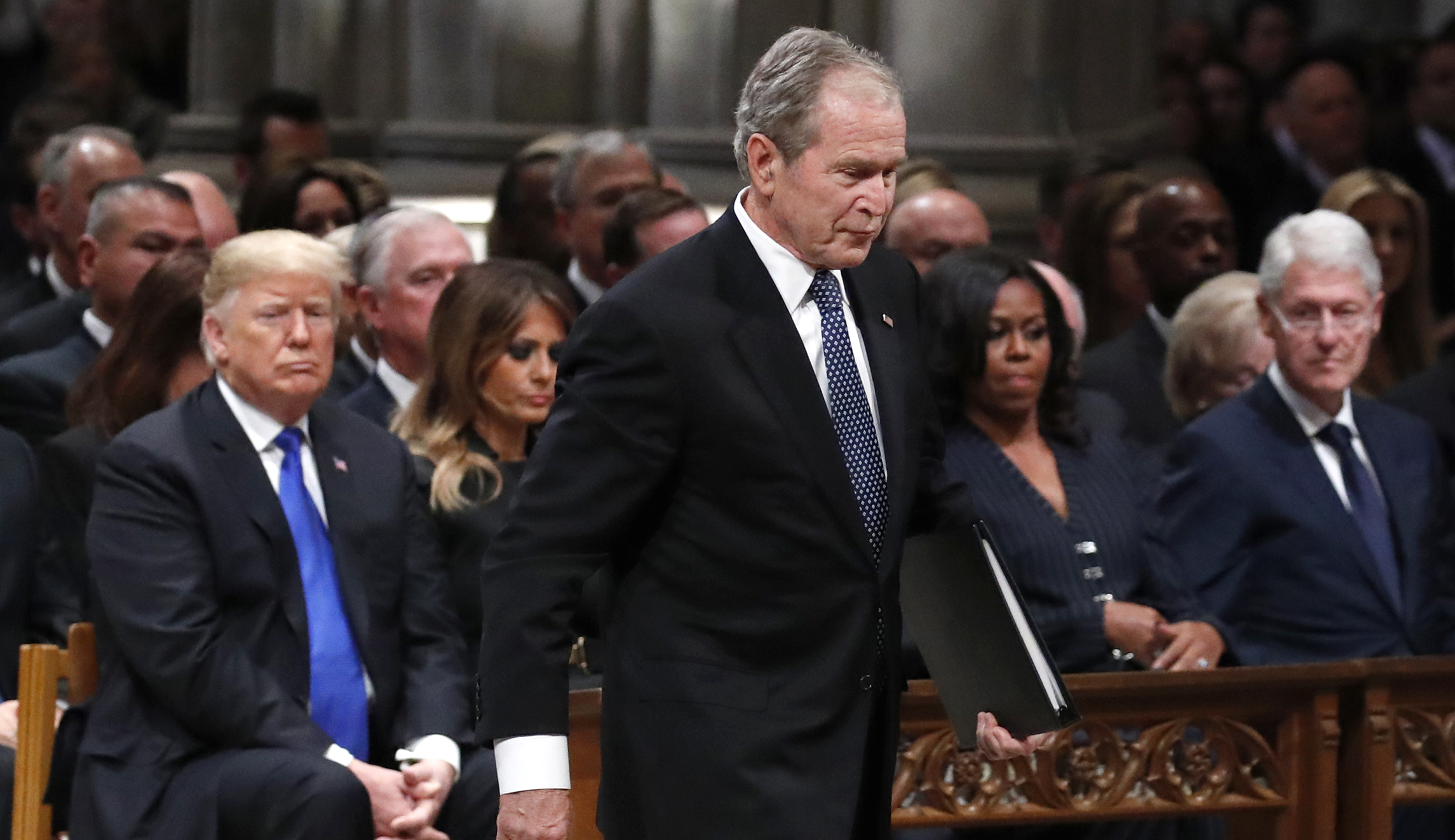 George H.W. Bush remembered in Washington