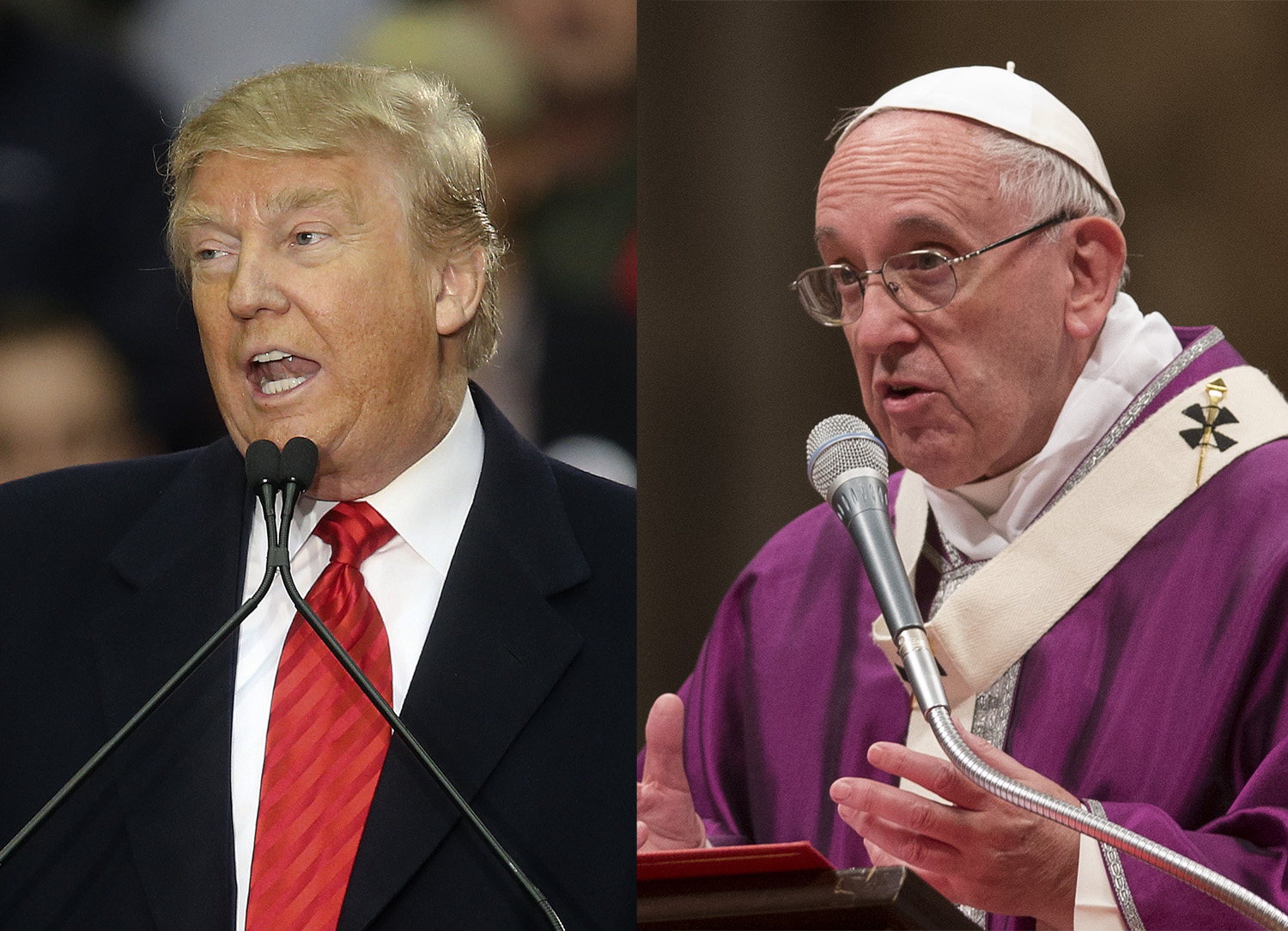 Trump criticizes ‘political’ pope for Mexico border visit