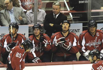 Richard Lipski/APDale Hunter will change things around on the power play after the Caps went 0-for-2 and allowed a short-handed goal Friday.